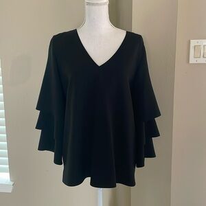 Lafayette new your black blouse